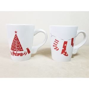 California Pantry Coffee Mug Teacup 11oz Julie Scott 2009 4 1/2" Drinkware x2